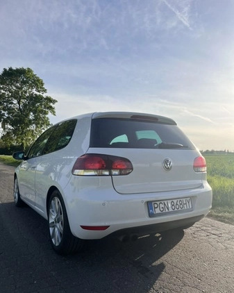 Volkswagen Golf cena 19500 przebieg: 252000, rok produkcji 2009 z Poznań małe 154